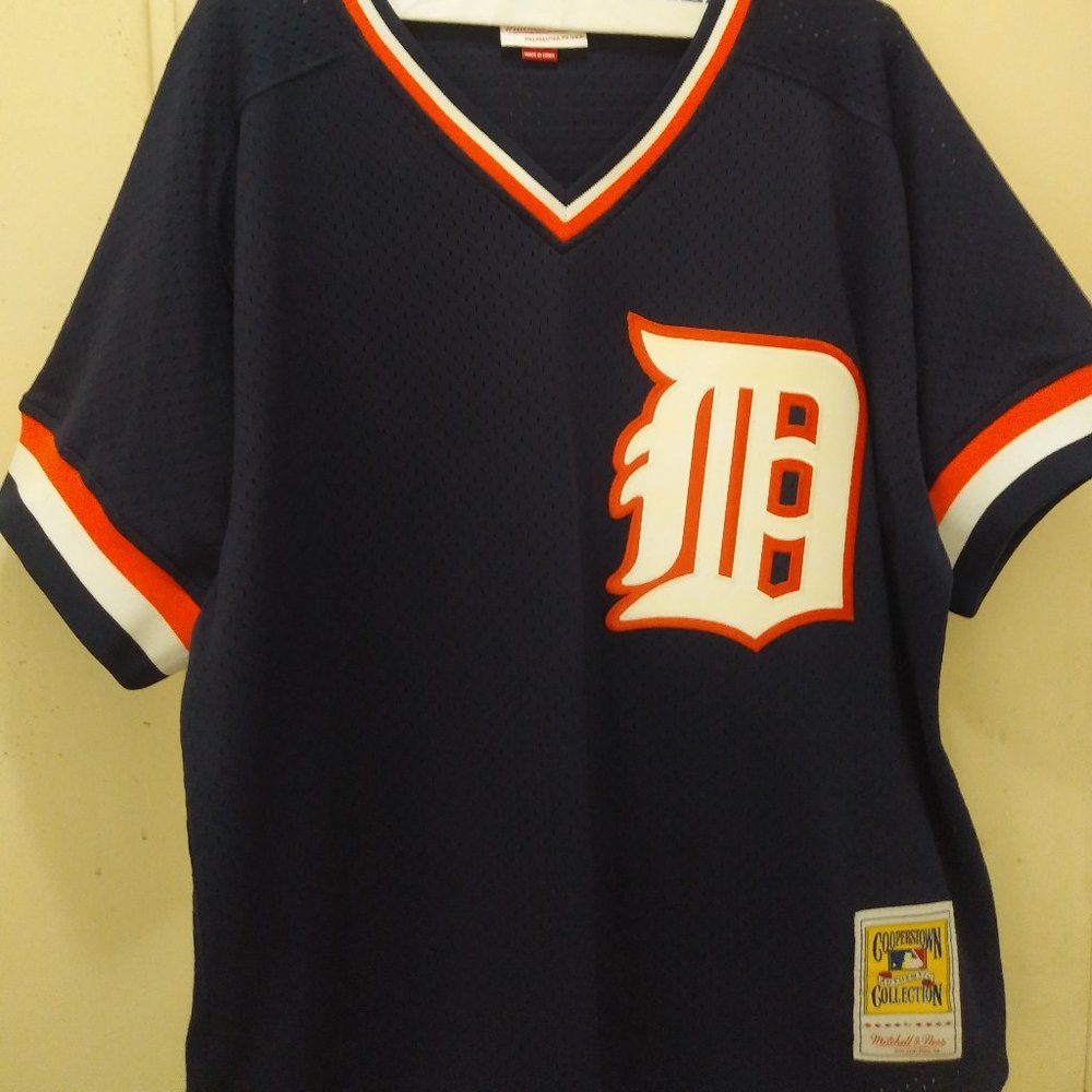 DETROIT TIGERS COOPERSTOWN MLB 1984 MESH JERSEY